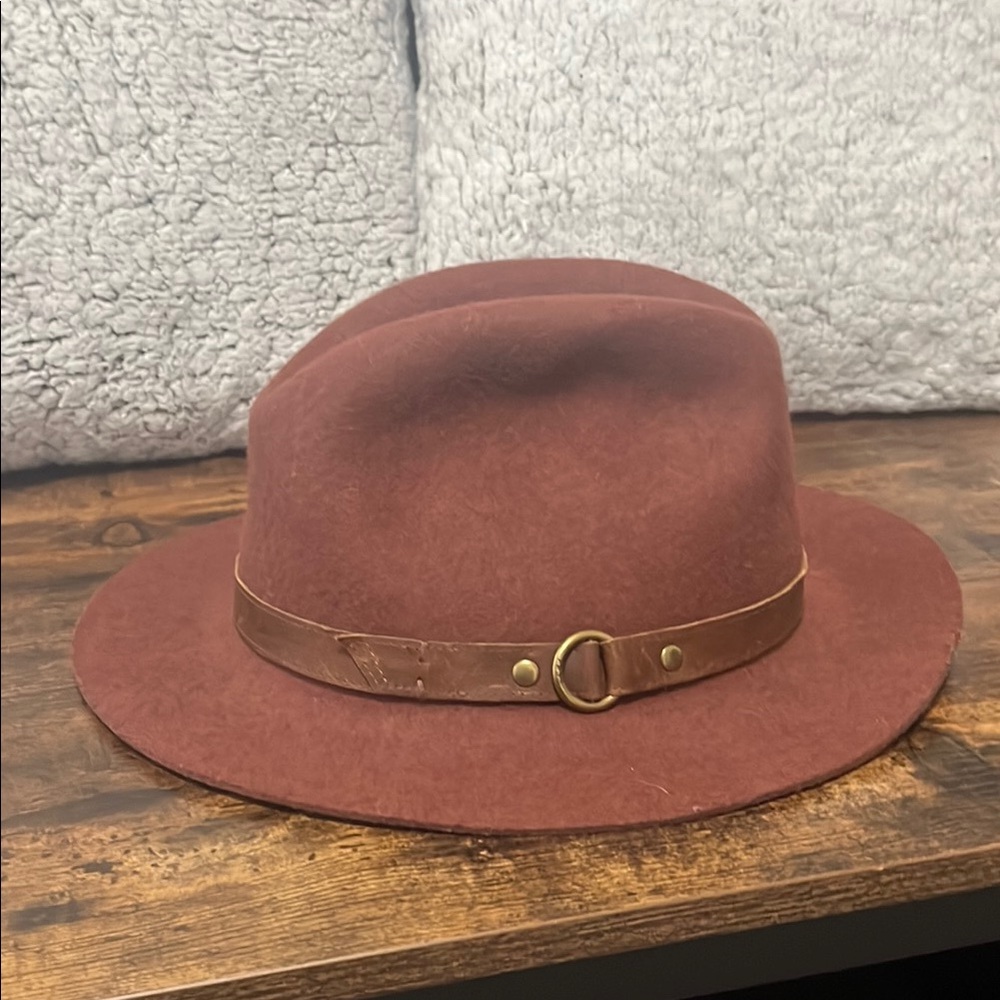 Frye Women’s Copper 100% Wool Hat